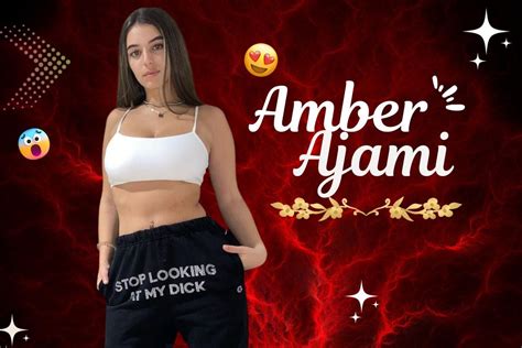 amber ajami naked|Amber Ajami Sextape Onlyfans Leaked Ambs Official Ppv Video